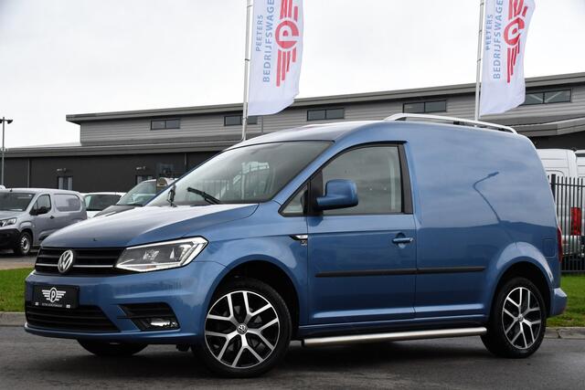 Volkswagen CADDY 2.0 TDI L1H1 Highline 70 years Edition Adaptieve Cruise, LED, 150pk, Carplay, Navi, Leder, Trekhaak, Automaat, Uniek!