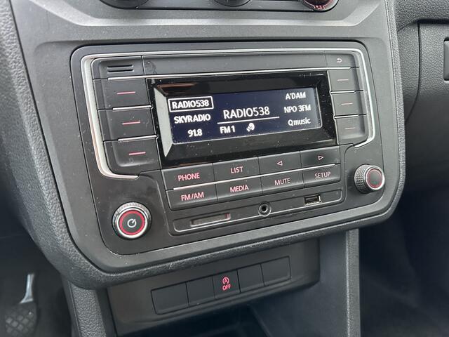 Volkswagen CADDY 2.0 TDI L2H1 BMT Com GLAZEN WASSER WERKBUS AIRCO CR CONTROL