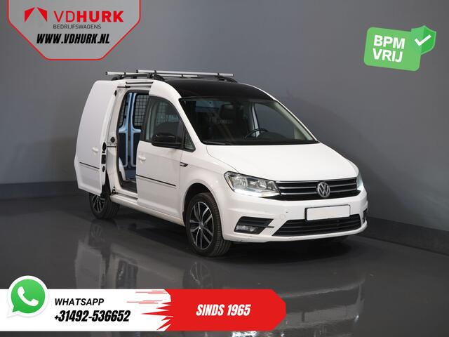Volkswagen CADDY 2.0 TDI 100 pk DSG Aut. BPM VRIJ! Edition 35 Carplay/ Stoelverw./ Standkachel/ Cruise/ Airco/ PDC/ LMV/ Dakdragers/ Trekhaak/ Inrichting