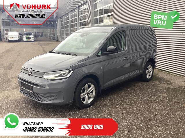 Volkswagen CADDY Cargo 2.0 TDI 125 pk BPM VRIJ! LED/ Carplay/ Stoelverw./ Cruise/ Airco/ Camera/ PDC/ LMV/ Trekhaak