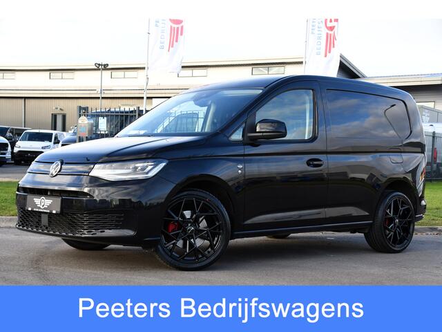Volkswagen CADDY Cargo 2.0 TDI 1st Black Edition Virtual, Adaptieve Cruise, Camera, Leder, LED, Carplay, Trekhaak, Stoelverwarming, Uniek!