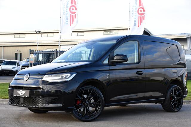 Volkswagen CADDY Cargo 2.0 TDI 1st Black Edition Virtual, Adaptieve Cruise, Camera, Leder, LED, Carplay, Trekhaak, Stoelverwarming, Uniek!