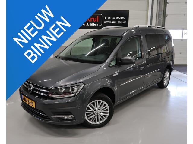 Volkswagen CADDY MAXI 1.4 TSi 92kW BMT Maxi Highline 7 persoons App connect Leer/Alcantara 1e Eigenaar Airco-ecc LMC PDC Cruise control Extra getint glas Onderhoud aanwezig Nette staat
