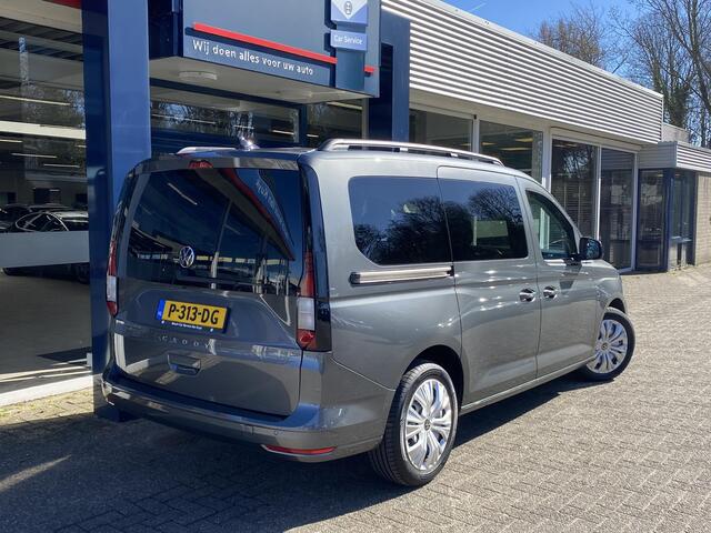 Volkswagen CADDY MAXI 1.5 TSI 7p / Automaat / NL-Auto / 2e-Eigenaar / Stoelverwarming / Adaptieve Cruise-Control / Apple-Carlay & Android-Auto / Zijschuifdeur Links en Rechts / Climate-Control / DAB Radio-Bluetooth / Navi / PDC V+A met Camera / 17'' LMV / ENZ.