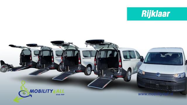 Volkswagen CADDY MAXI NIEUWE Rolstoelauto's op voorraad 5+1 rolstoel TAXI