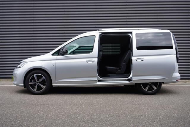 Volkswagen CADDY MAXI 1.5 TSI Hybride Style 1.5 TSI Hybride DSG, Climatronic, Achterdeuren met ruit, Trekhaak, App connect draadloos, Navigatie, Alarm, LED koplampen