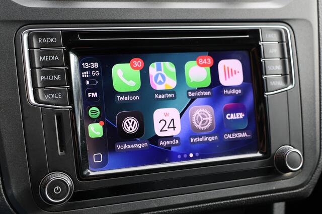 Volkswagen CADDY MAXI 2.0 TDI DSG L2H1 | Standkachel | CarPlay | Navigatie | PDC | Front Assist | Trekhaak | Stoelverwarming | Airco | MF Stuur | Spoiler pakket | Nieuwe APK