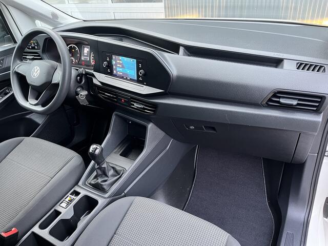 Volkswagen CADDY MAXI Cargo 2.0 TDI Airco Trekhaak 1400kg trekgewicht Imperiaal Telefoonvoorbereiding Schuifdeur Houten laadvloer Euro 6