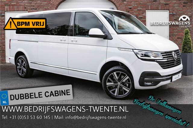 Volkswagen CARAVELLE T6.1 2.0 TDI 204 PK DSG L2H1 A-KLEP DUB/CAB ACC | LED | Leder | Side Assist | Privacy glass |