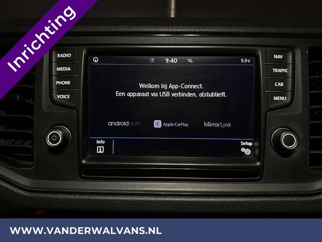 Volkswagen CRAFTER 2.0 TDI 141pk L3H2 L2H1 inrichting Euro6 Airco | Navigatie | Camera | Apple Carplay Android Auto, Parkeersensoren, Bijrijdersbank
