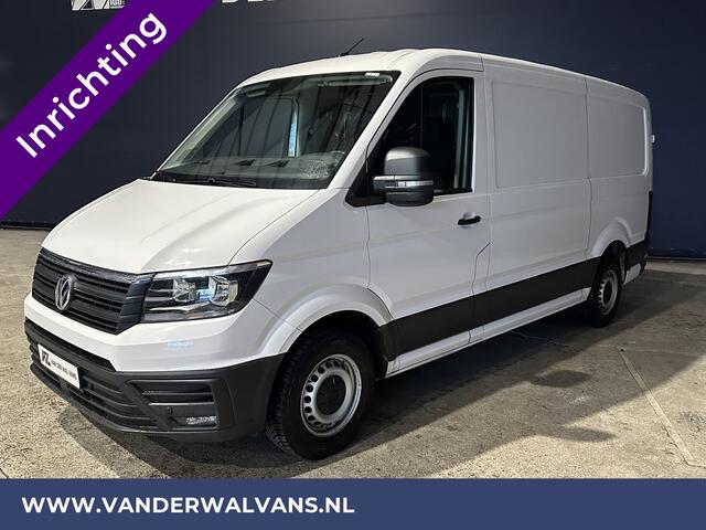 Volkswagen CRAFTER 2.0 TDI 141pk L3H2 L2H1 inrichting Euro6 Airco | Navigatie | Camera | Apple Carplay Android Auto, Parkeersensoren, Bijrijdersbank