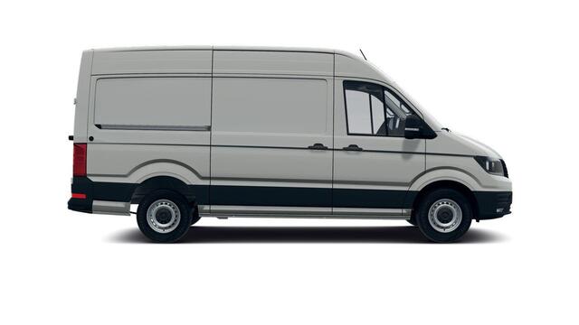 Volkswagen CRAFTER Bedrijfswagens Highline 35 2.0 TDI L3H3 140 pk 103 kW pk 6 versn | Volwaardig reservewiel (inclusief boordgereedschap en krik) | Trekhaak met vaste kogel (inclusief aanhangwagenstabilisator) | Stoelbekleding stof robuust "marathon" |