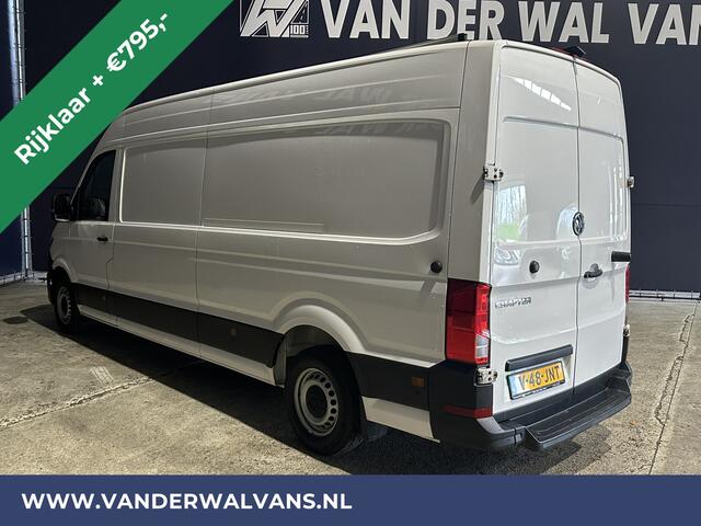 Volkswagen CRAFTER 2.0 TDI Automaat L4H3 L3H2 RIJKLAAR Euro6 Airco | Navigatie | Cruisecontrol | Camera apple carplay, android auto, parkeersensoren, bijrijdersbank, 270 gr. achterdeuren