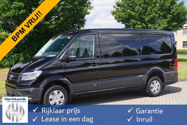 Volkswagen CRAFTER 35 177PK L3H2 AUT Facelift BPM VRIJ!! 13" Navi, Cam, Gev. Stoel, Alarm, LED!! NR. C477*