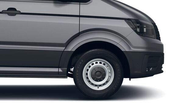 Volkswagen CRAFTER Bedrijfswagens Highline L3H2 2.0 TDI 130 kW 177 pk 8 versn. Auto | BPM vrij | Bijrijdersbank inclusief opbergvak | Inparkeerassistent 'park assist' | Trekhaak met vaste kogel (inclusief aanhangwagenstabilisator) |