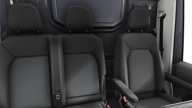 Volkswagen CRAFTER Bedrijfswagens Highline L3H2 2.0 TDI 130 kW 177 pk 8 versn. Auto | BPM vrij | Bijrijdersbank inclusief opbergvak | Inparkeerassistent 'park assist' | Trekhaak met vaste kogel (inclusief aanhangwagenstabilisator) |