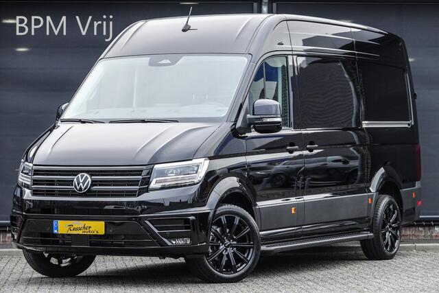 Volkswagen CRAFTER L3H3 177Pk Aut. | 3500 kg. Trekgewicht | 2xSchuifdeur | Nieuw Model | Deep Black