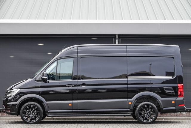 Volkswagen CRAFTER L3H3 177Pk Aut. | 3500 kg. Trekgewicht | 2xSchuifdeur | Nieuw Model | Deep Black