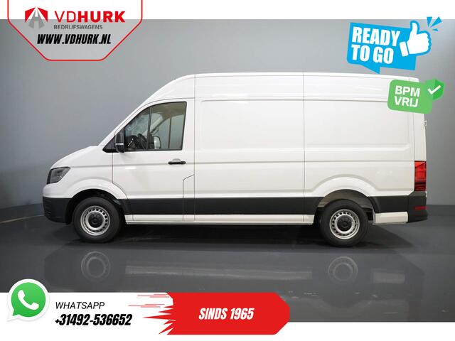 Volkswagen CRAFTER 35 2.0 TDI 140 pk DSG Aut. L3H3 BPM VRIJ! LED/ Virtual Cockpit/ Camera/ Cruise/ Carplay/ Gev.Stoel