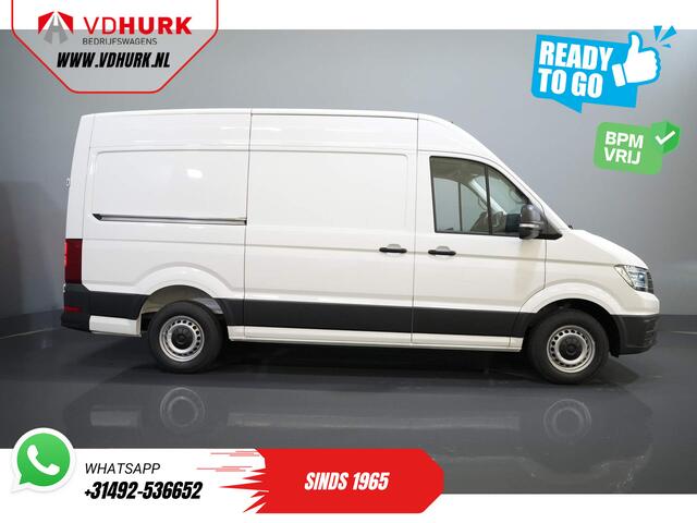 Volkswagen CRAFTER 35 2.0 TDI 140 pk DSG Aut. L3H3 BPM VRIJ! LED/ Virtual Cockpit/ Camera/ Cruise/ Carplay/ Gev.Stoel