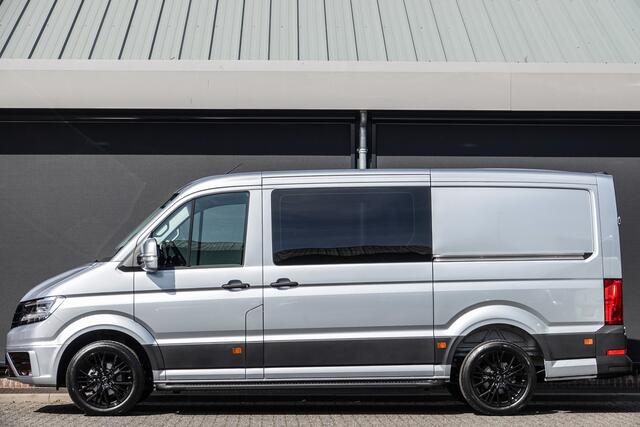 Volkswagen CRAFTER L3H2 | 177Pk Aut. | Dubbele Cabine | 2xSchuifdeur | Nieuw Model | 10,4'' Navigatie | 19'' | Oyster Silver
