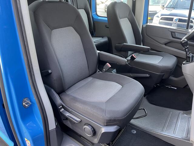 Volkswagen CRAFTER 35 2.0 TDI DC Airco Cruise controle Euro 6 laadbak Voorruit verwarming 6-persoons Open laadbak Pick-up p-up Bakwagen 1e eigenaar