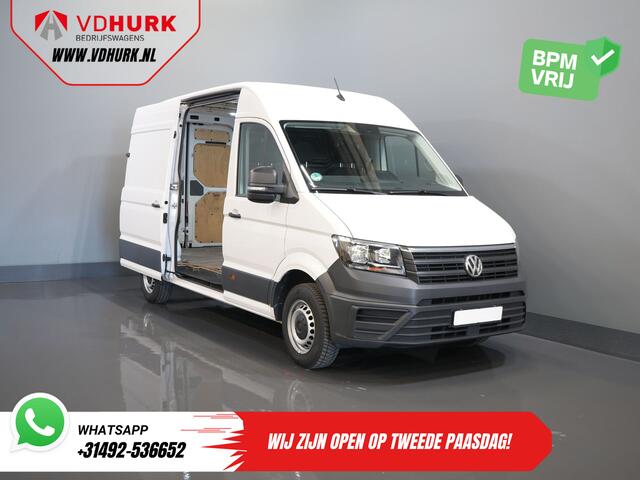 Volkswagen CRAFTER 35 2.0 TDI 140 pk L3H3 BPM VRIJ! 270Gr. Deuren/ Carplay/ Climate/ Camera/ Cruise