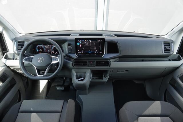 Volkswagen CRAFTER L3H2 | 177Pk Aut. | Dubbele Cabine | Nieuw Model | 10,4'' Navigatie | 19'' | Deep Black