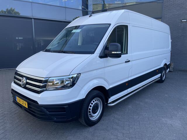 Volkswagen CRAFTER 35 2.0 TDI L4H3 Highline Airco - parkeersensoren achter - cruise control - zijschuifdeur rechts - tussenschot volledig - Ideaal voor camper