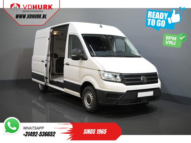 Volkswagen CRAFTER 35 2.0 TDI 140 pk DSG Aut. L3H3 BPM VRIJ! LED/ Virtual Cockpit/ Camera/ Cruise/ Carplay/ Gev.Stoel