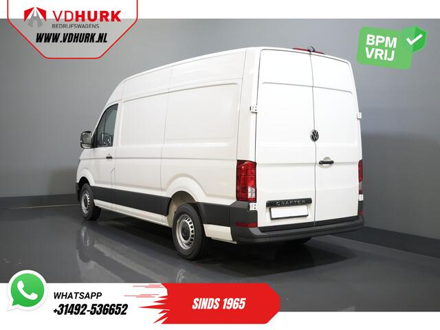 Volkswagen CRAFTER 35 2.0 TDI 140 pk DSG Aut. L3H3 BPM VRIJ/ LED/ Virtual Cockpit/ Camera/ Cruise/ Carplay/ Gev.Stoel