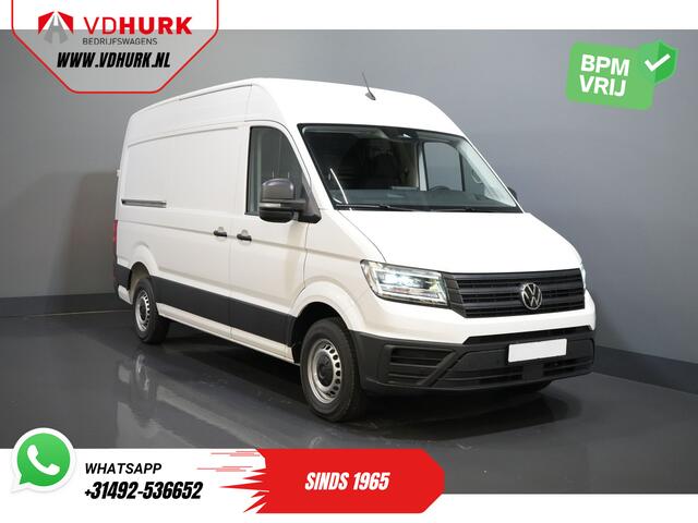 Volkswagen CRAFTER 35 2.0 TDI 140 pk DSG Aut. L3H3 BPM VRIJ! LED/ Virtual Cockpit/ Camera/ Cruise/ Carplay/ Gev.Stoel