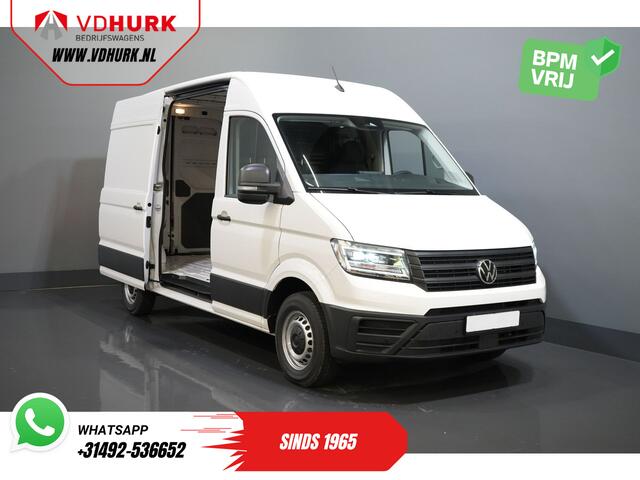 Volkswagen CRAFTER 35 2.0 TDI 140 pk DSG Aut. L3H3 BPM VRIJ! LED/ Virtual Cockpit/ Camera/ Cruise/ Carplay/ Gev.Stoel
