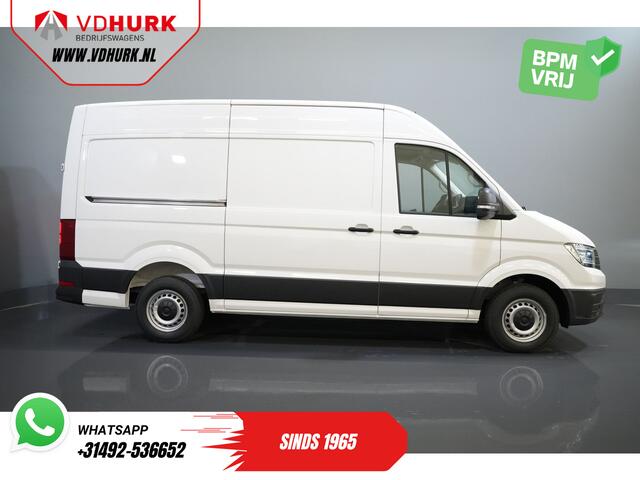 Volkswagen CRAFTER 35 2.0 TDI 140 pk DSG Aut. L3H3 BPM VRIJ! LED/ Virtual Cockpit/ Camera/ Cruise/ Carplay/ Gev.Stoel