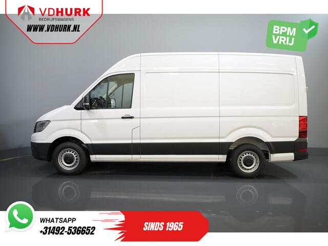 Volkswagen CRAFTER 35 2.0 TDI 140 pk DSG Aut. L3H3 BPM VRIJ! LED/ Virtual Cockpit/ Camera/ Cruise/ Carplay/ Gev.Stoel