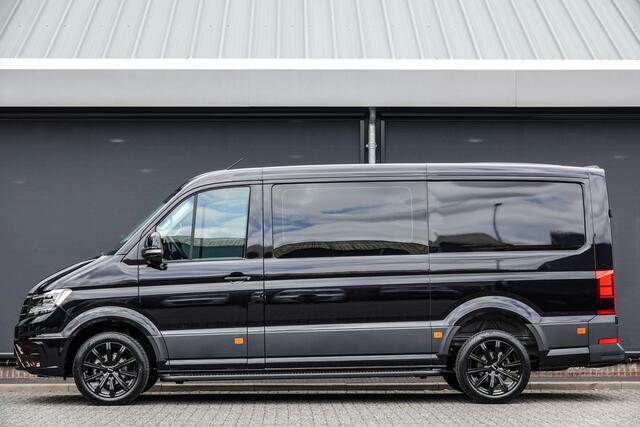 Volkswagen CRAFTER L3H2 | 177Pk Aut. | Dubbele Cabine | Nieuw Model | 10,4'' Navigatie | 19'' | Deep Black