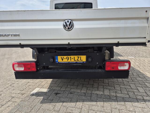 Volkswagen CRAFTER 35 2.0 TDI openlaadbak dc 7-pers 80dkm euro6 L3 Comfortline pick-up open-laadbal