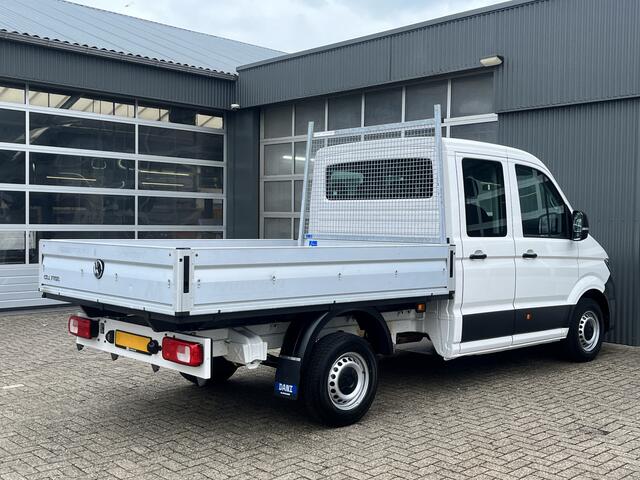 Volkswagen CRAFTER 35 2.0 TDI DC Open laadbak Airco Cruise controle Pick-up Euro 6 Parkeerhulp achter evt 2500kg trekgewicht 6 persoons p-up bakwagen open laadbak Pritsche