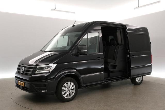 Volkswagen CRAFTER 2.0 TDI DSG HIGHLINE EXCLUSIVE L3H3 | FACELIFT MODEL | BPM VRIJ | DUBBELE CABINE | 5 PERSOONS | NIEUW 3000KG TREKHAAK VIRTUAL ADAPTIVE CRUISE LED 140PK CARPLAY 17"LMV