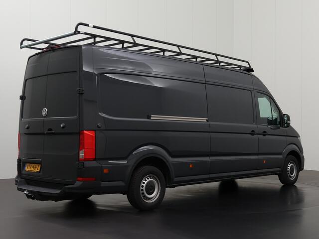 Volkswagen CRAFTER 2.0TDI 140PK DSG Automaat L4H3 Highline | Imperiaal | Trekhaak | Airco | 3-Persoons | Betimmering