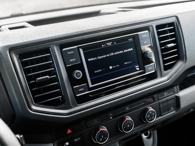 Volkswagen CRAFTER 35 2.0 TDI L4H3 (EURO 6, DUBBELE SCHUIFDEUREN, APPLE CARPLAY, CAMERA, AIRCO, ELEK RAMEN, 3 ZITPLAATSEN, BLUETOOTH, NIEUWE APK, NIEUWSTAAT)