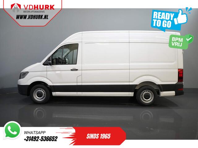 Volkswagen CRAFTER 35 2.0 TDI 140 pk DSG Aut. L3H3 BPM VRIJ! LED/ Virtual Cockpit/ Camera/ Cruise/ Carplay/ Gev.Stoel