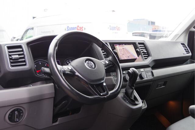 Volkswagen CRAFTER 35 2.0 TDI L3H2 177PK AUT. LED, TREKHAAK, LEDER, ADAPT. CRUISE, CAMERA, STUUR VERWARMING, VOORRUIT VERWARMING, GLASSLOOK, NL AUTO, NAP