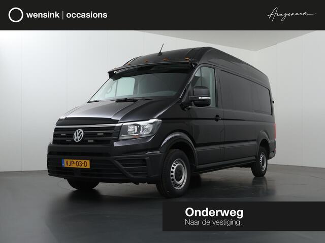 Volkswagen CRAFTER 2.0 TDI | L3 H3 | TREND LINE | AIRCO | CRUISE CONTROL | TREKHAAK | METALLIC | 3-ZITS | BETIMMERD | BLUETOOTH | COMFORT BESTUURDERSSTOEL