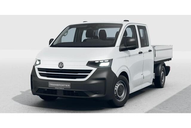 Volkswagen E-Transporter Bedrijfswagens Pick-up Dubbele Cabine 100 kW (136 pk) 64 kWh Elektrische aandrijving R | Pick Up | Trekhaak, vast | Dubbele Cabine | Robuust kunstleder | Bijrijdersbank |