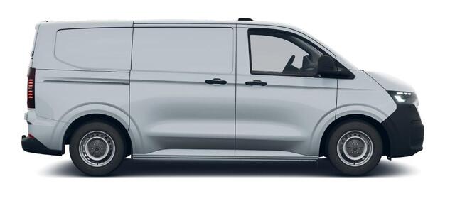 Volkswagen E-Transporter 160 kW / 218 pk L1 3100 m Achterdeuren zonder ruit | Navigatiesysteem met draadloos App-connect | Assistentiepakket plus | Alarm af fabriek | All-season banden | Trekhaak vast | Bijrijdersbank