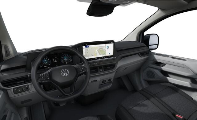 Volkswagen E-Transporter L1 Elektromotor 160 kW (218 pk) 3100 m Achterdeuren zonder ruit | Navigatiesysteem met draadloos App-connect | Assistentiepakket plus | Alarm af fabriek | All-season banden | Trekhaak vast | Bijrijdersbank