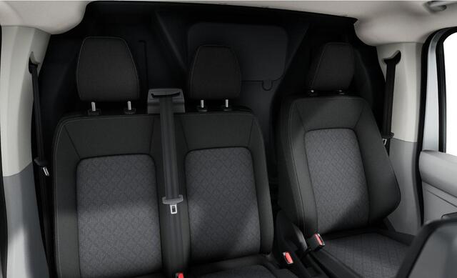 Volkswagen E-Transporter L1 Elektromotor 160 kW (218 pk) 3100 m Achterdeuren zonder ruit | Navigatiesysteem met draadloos App-connect | Assistentiepakket plus | Alarm af fabriek | All-season banden | Trekhaak vast | Bijrijdersbank