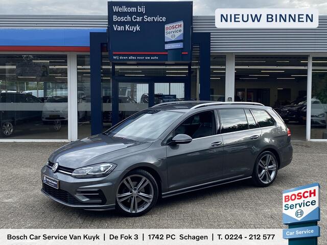Volkswagen GOLF Variant 1.5 TSI Highline Business 3x R-Line / Automaat / NL-Auto / 2-de Eigenaar / Keyless / Half Alcantara Bekleding / Virtueel Cockpit / DYN-Audio / LED / DAB / Apple-Carplay & Android-Auto / Navi / Flippers / Adaptieve Cruise-Control / Climate-Control 