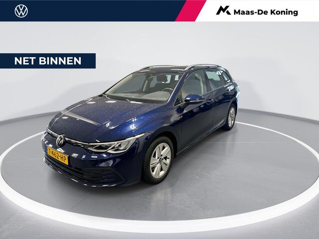 Volkswagen GOLF Variant 1.0 eTSI 110pk DSG Life · Apple/Android Car Play · Elek. Trekhaak · Navigatie · P-Sensoren · Sfeerverlichting · 16'' Inch · Garantie t/m 22-06-2027 of 100.000km